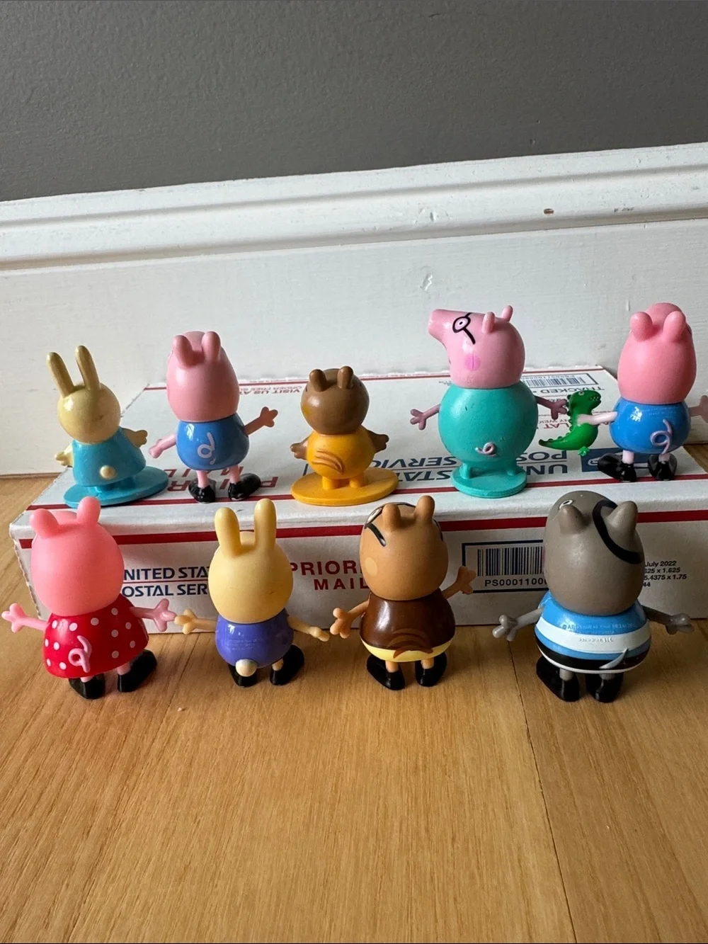 Peppa Pig Figure Lot Family Friends Suzy Sheep Rebecca Rabbit Toys Bundle